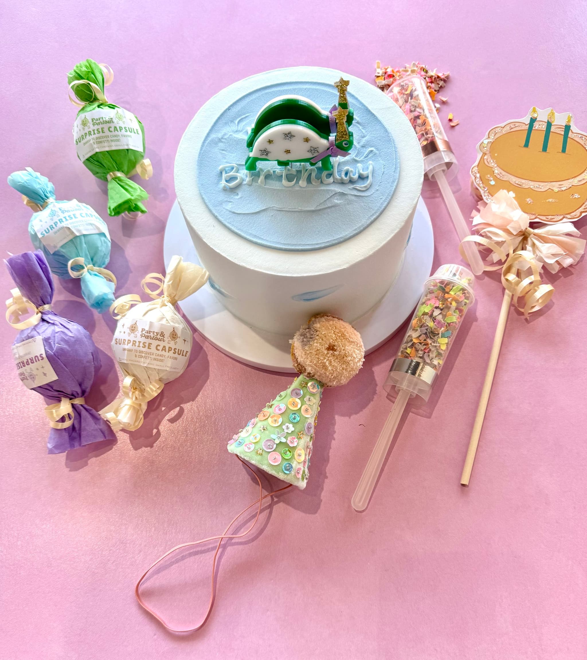 Turtle Birthday Candle Holder