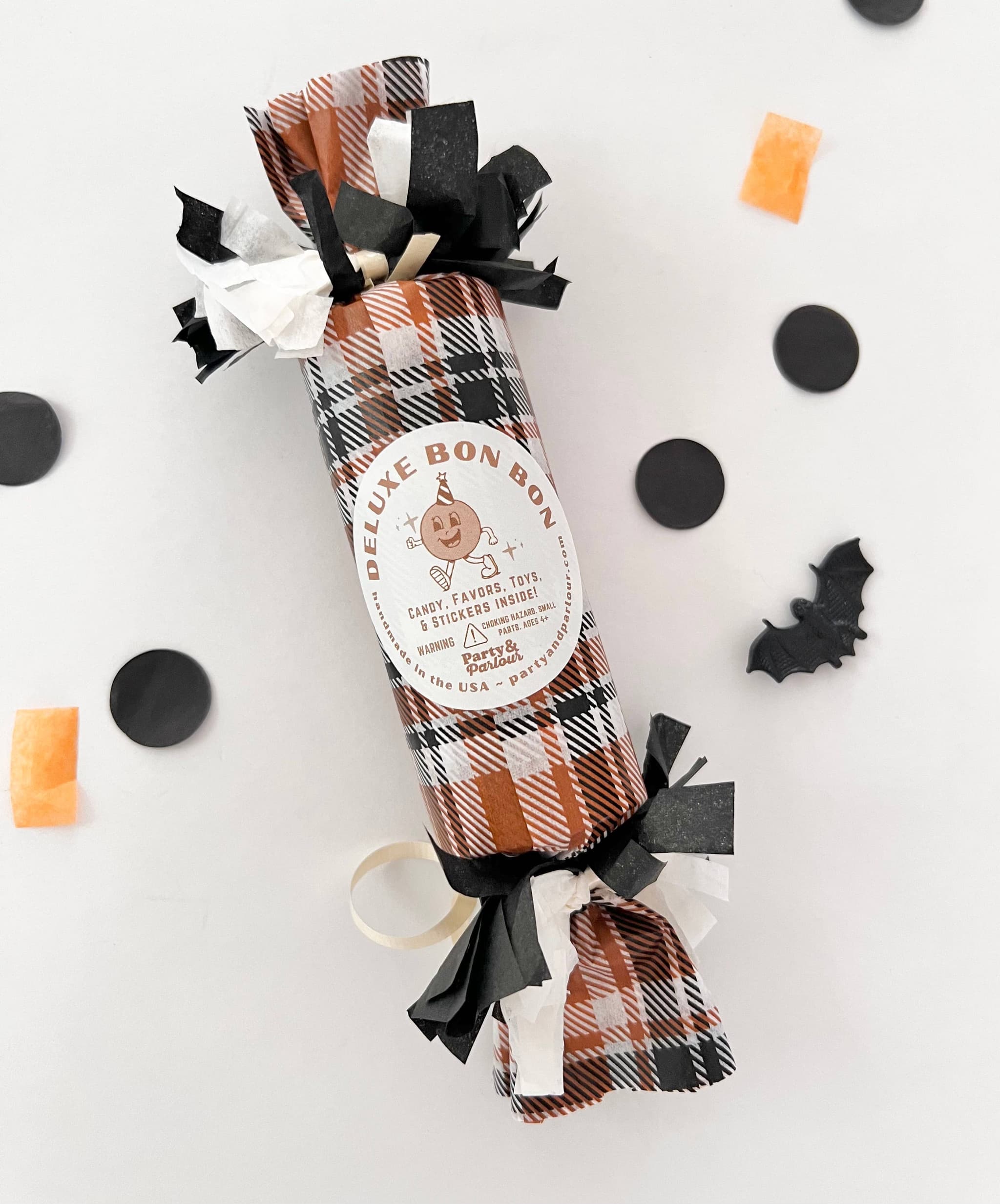 Plaid Deluxe Surprise Bon Bon Handmade Favor