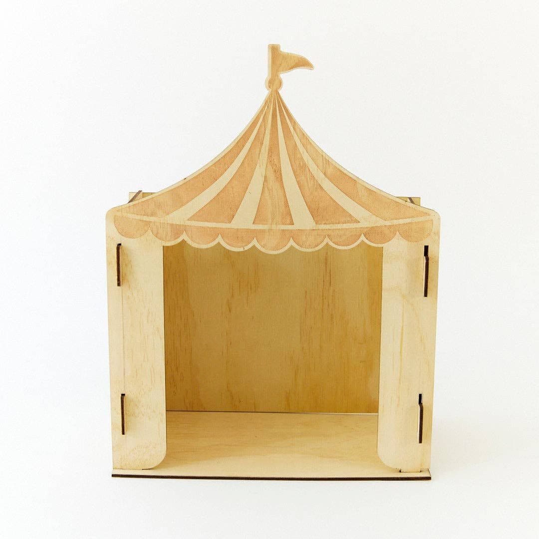 Wooden Circus Tent – Imaginative Play Stage