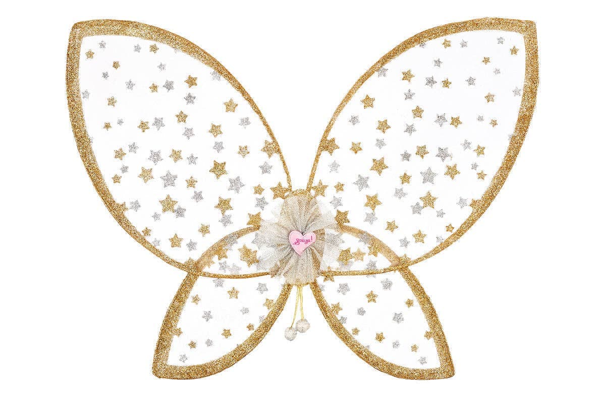 Starry Gold Fairy Wings