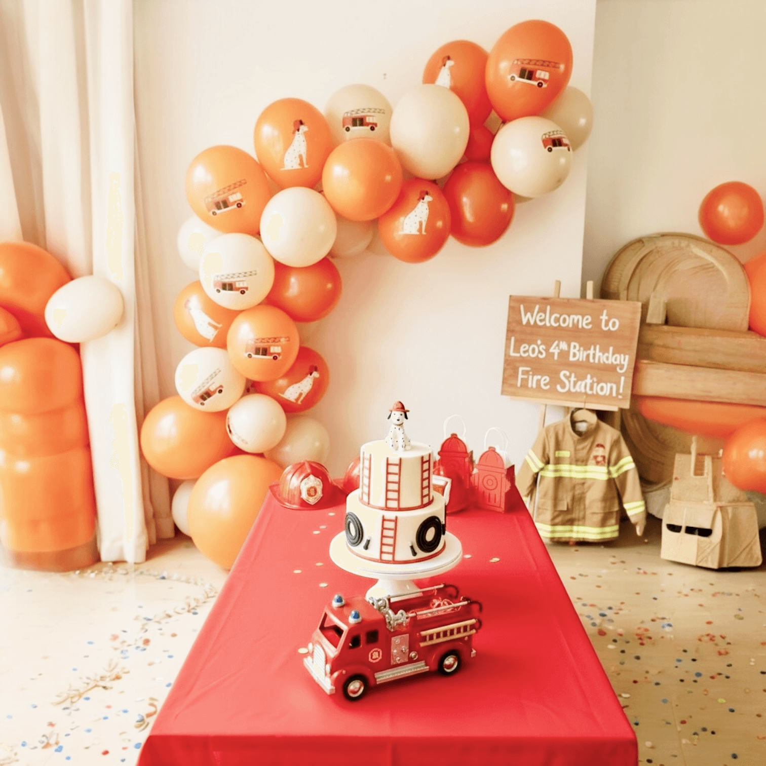 Firefighter Balloons