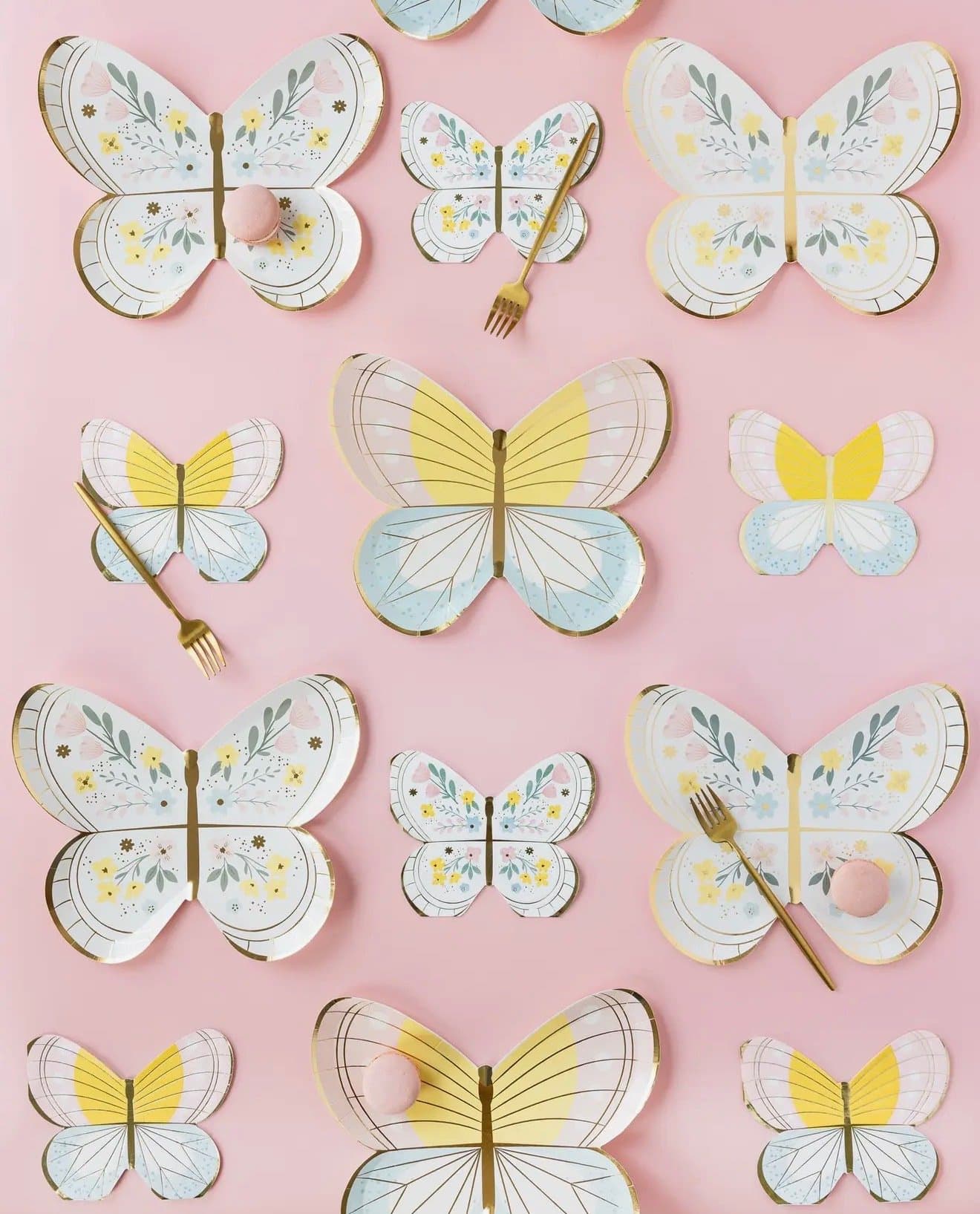 Butterfly Party Plates