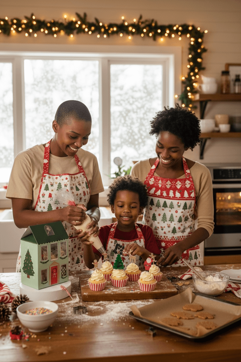 Festive House Cupcake Kit
