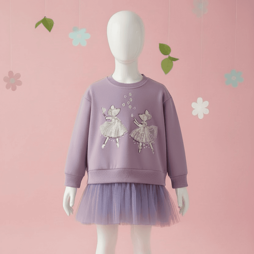 Ballerina Mice Sweater