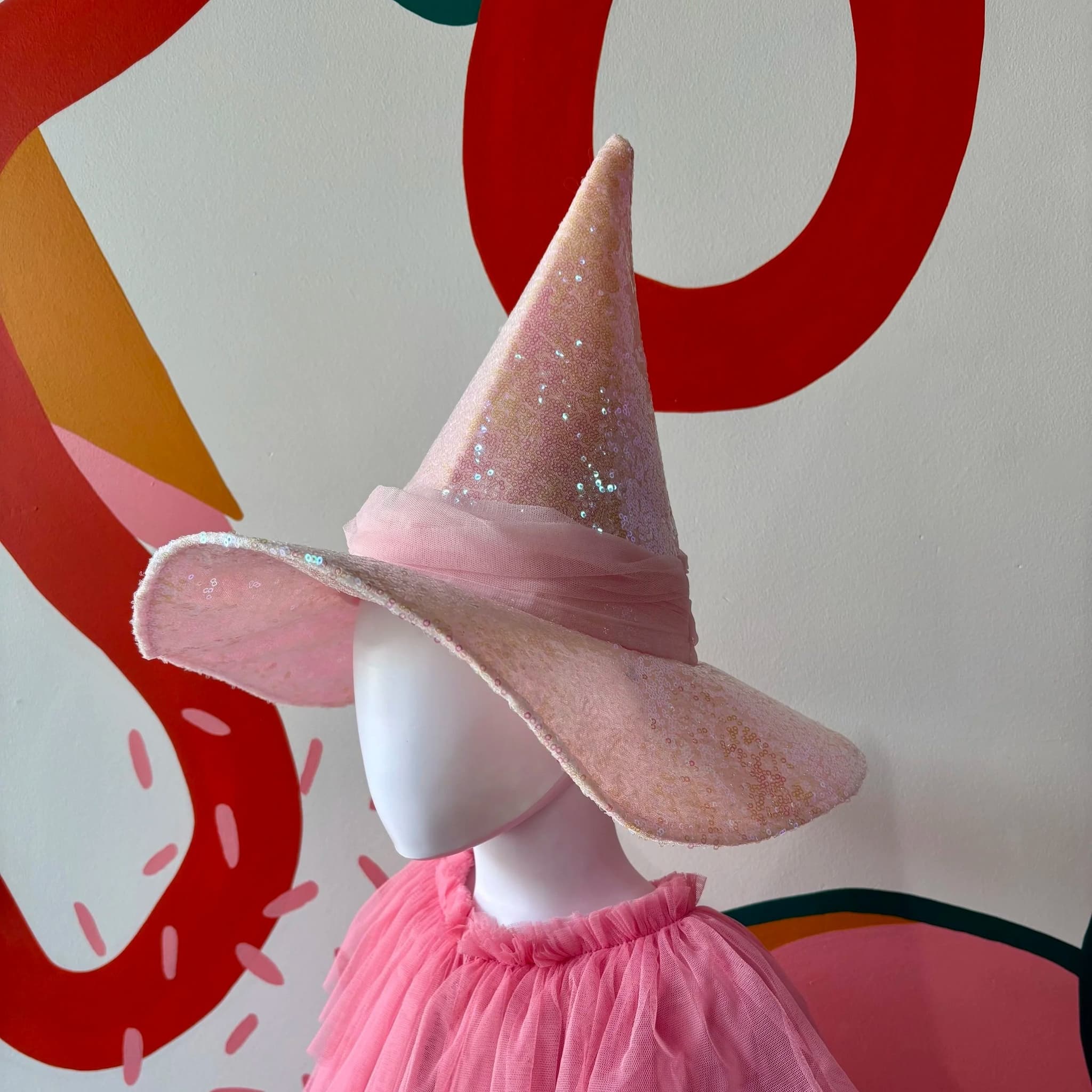 Enchanted Blush Witch Hat