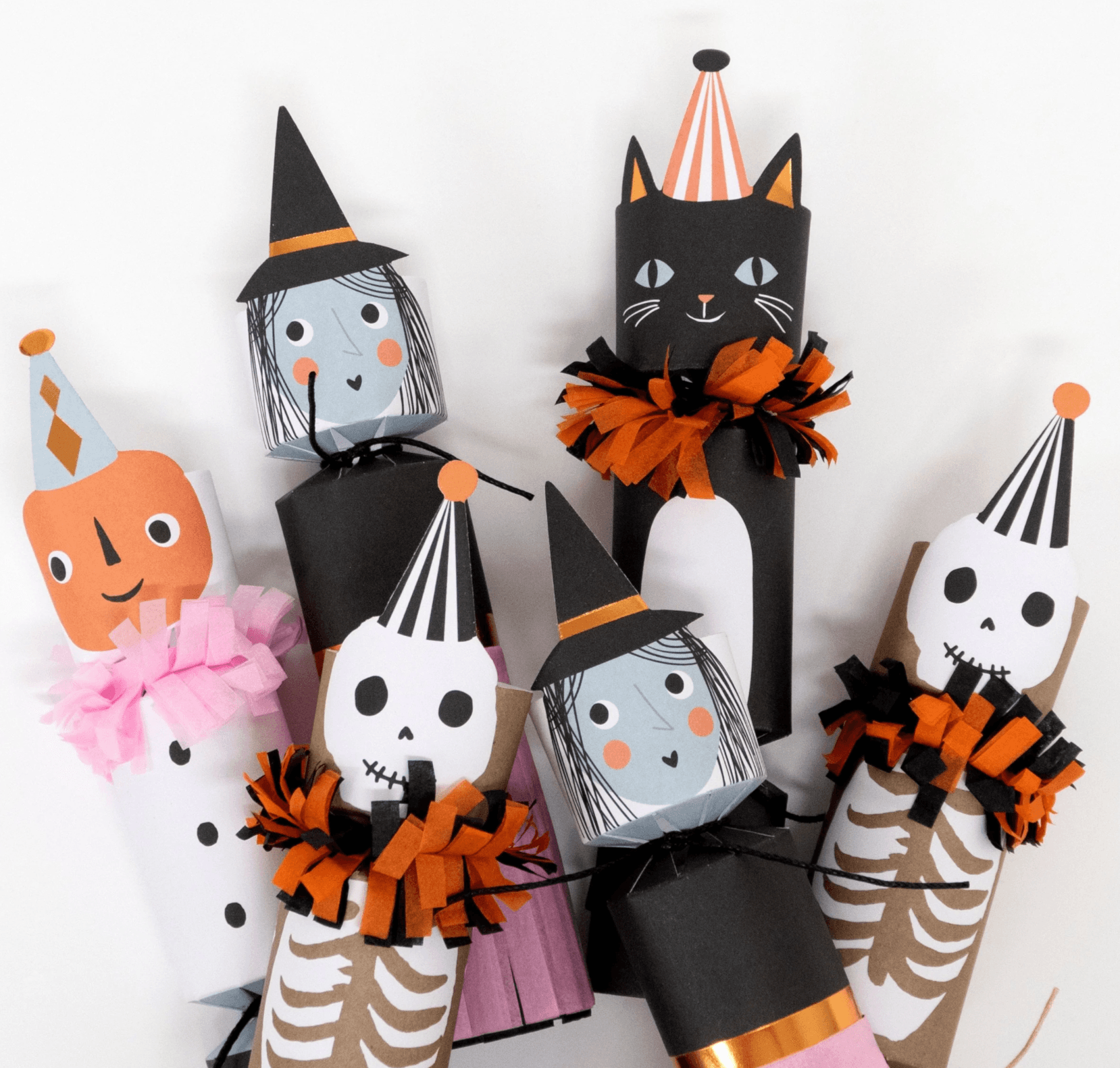 Vintage Halloween Medium Crackers